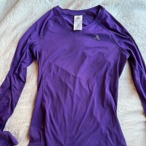Adidas purple long sleeve